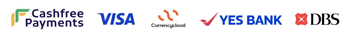 Our platform's payment partner logos
